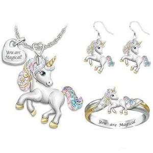 New unicorn jewelry set..